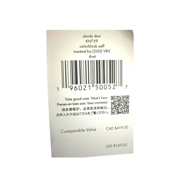 Kate Spade Womens Duet Hazelnut Ivory Saffiano Leather Small Crossbody New - Picture 10 of 12